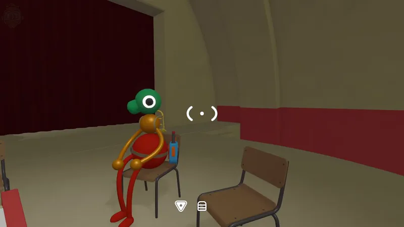 Big Walk map room interior with the 3D island chart that unlocks the Big View achievement